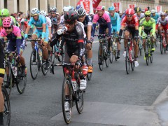 Nibali met de Italiaanse kampioenstrui